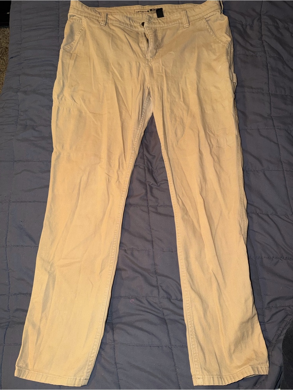 Men's Tan Carhartt Casual Chino Pants